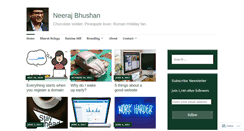 Desktop Screenshot of neerajbhushan.com