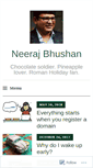 Mobile Screenshot of neerajbhushan.com